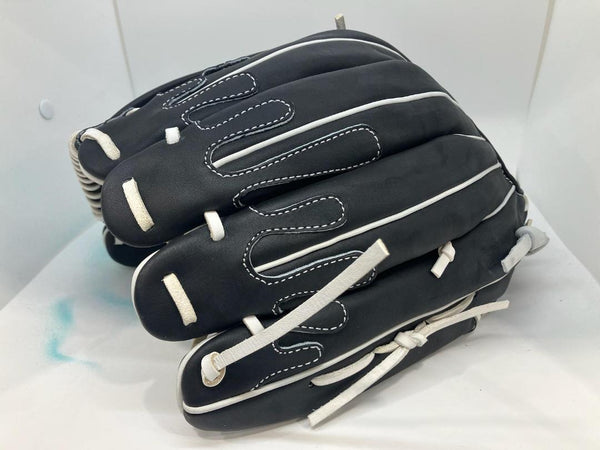 Japanese Kip Leather Elite Series fielding glove black/white drip H