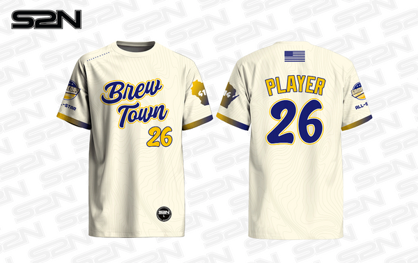 ASW Milwaukee cream jersey