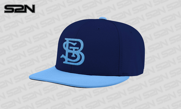 BST navy/columbia hat