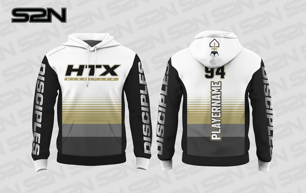 HTX Disciples white hoodie