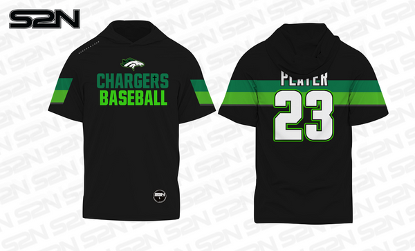 KML on field short sleeve hoodie