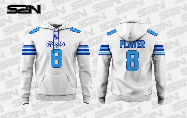 OCYF white jersey hoodie
