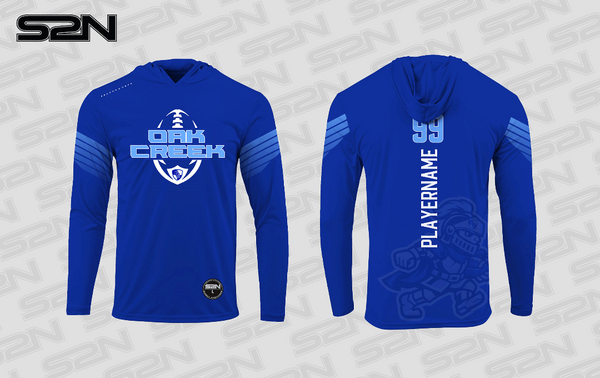 OCYF royal hooded long sleeve