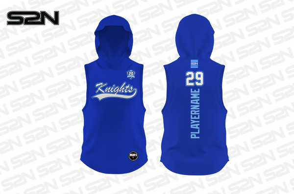 OCYF royal sleeveless hoodie