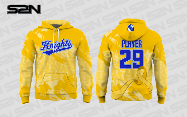 OCYF gold hoodie