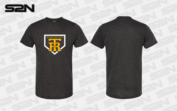 Travelers Rest heather graphite SP tshirt