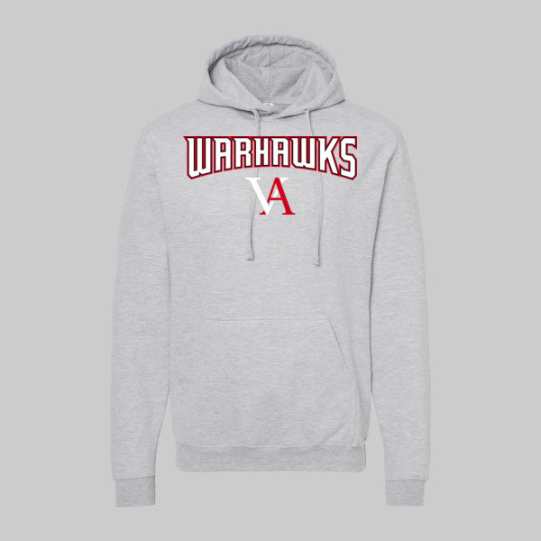 VA heather grey hoodie