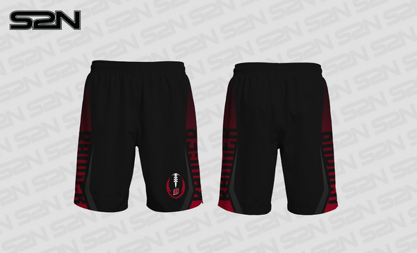 Badger Football black short