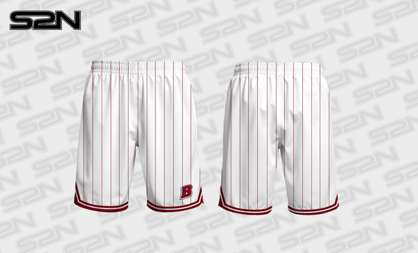 Lady Badgers reversible basketball short