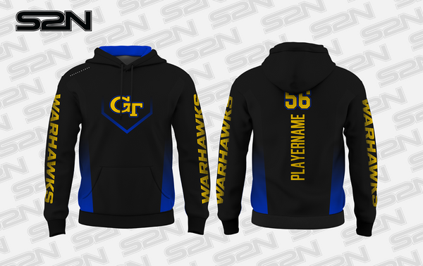 Germantown Baseball home plate hoodie