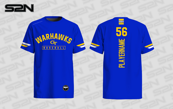 Germantown Baseball royal tshirt