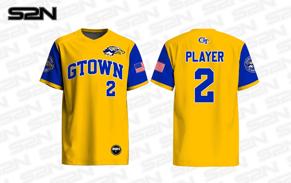 Germantown gold alternate GAME JERSEY