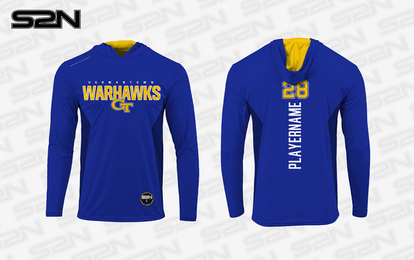Germantown royal hooded long sleeve