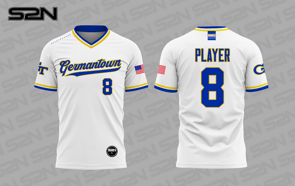 Germantown white jersey
