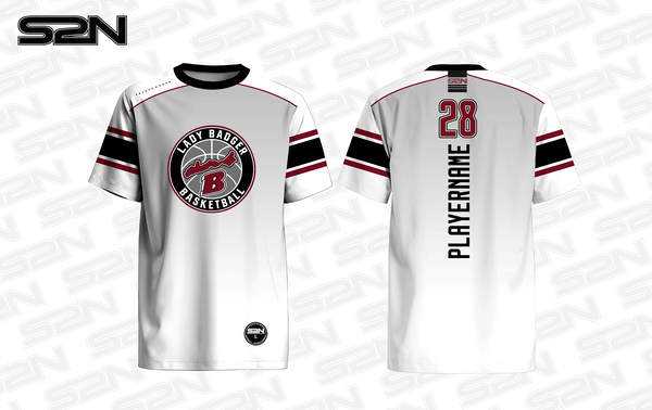 Lady Badgers fade tshirt