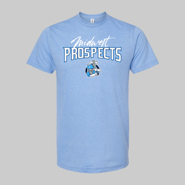 Midwest Prospects heather columbia tshirt