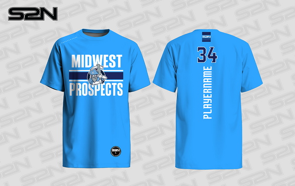 Midwest Prospects columbia tshirt