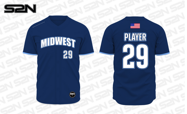 Midwest Prospects navy jersey