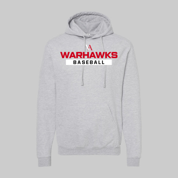 Warhawks heather grey hoodie